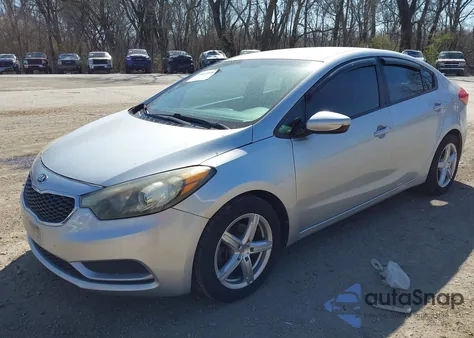 2015 Kia Forte Lx from USA, damaged, VIN KNAFK4A60F5436287